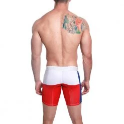 Mensuas MN0843 Texas Flag Long Boxer