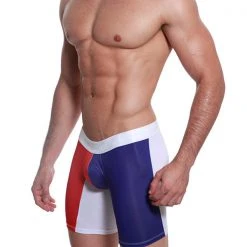 Mensuas MN0844 France Flag Long Boxer