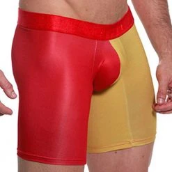 Mensuas MN0865 Spain Flag Long Boxer