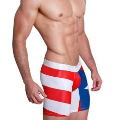 Mensuas MN0868 Puerto Rico Flag Long Boxer