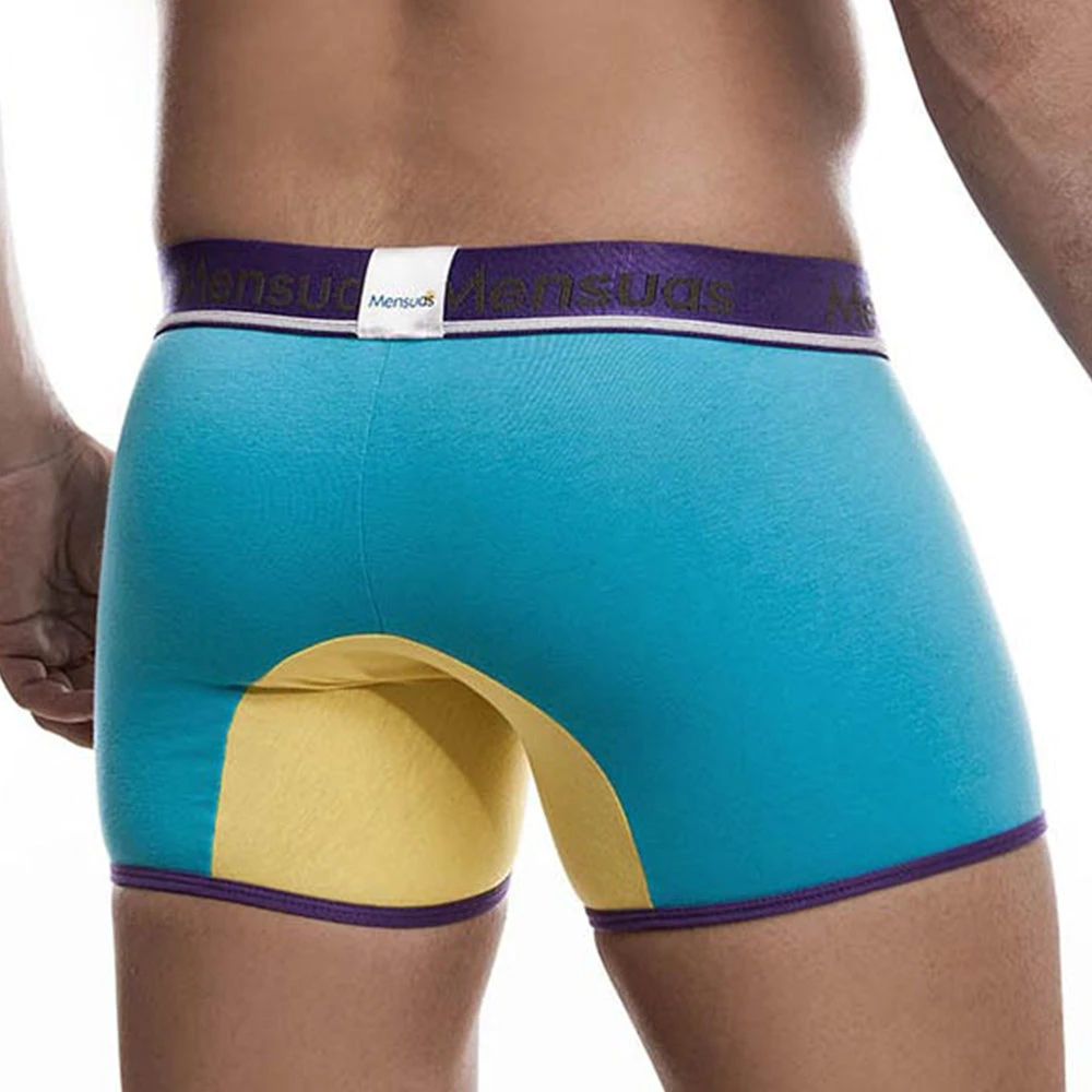 Mensuas MN5672 Tri-Colored Boxer 4 Mensuas MN5672 Tri-Colored Boxer