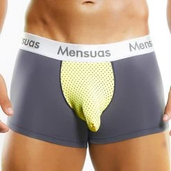 Mensuas MN5674 Pleasant Surprise Center-Mesh Boxer