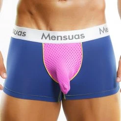 Mensuas MN5674 Pleasant Surprise Center-Mesh Boxer