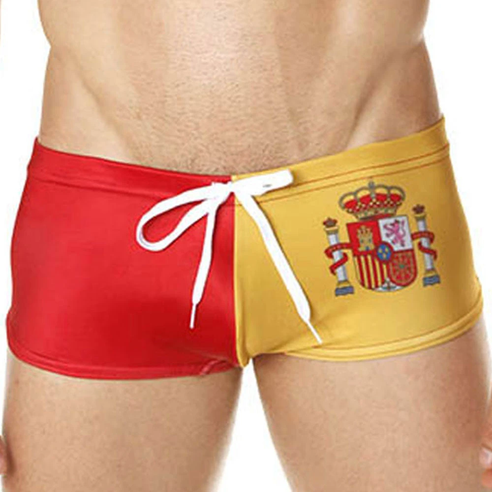 Mensuas MN8017 Spain Flag Swim Boxer 3 Mensuas MN8017 Spain Flag Swim Boxer