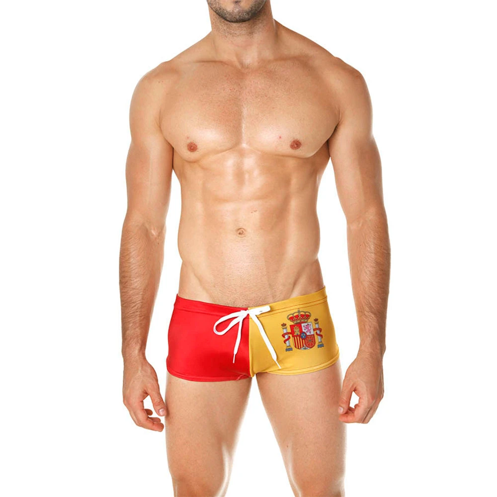 Mensuas MN8017 Spain Flag Swim Boxer 7 Mensuas MN8017 Spain Flag Swim Boxer