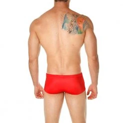 Mensuas MN8018 China Flag Swim Boxer
