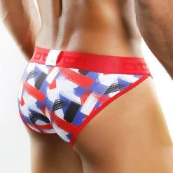 Otzi OT3608 Passionate Brush Strokes Bikini Brief