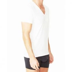 Parker & Max PMFPCS-TDVN1 Classic Cotton Stretch Deep V-Neck T-Shirt 7 Parker & Max PMFPCS-TDVN1 Classic Cotton Stretch Deep V-Neck T-Shirt