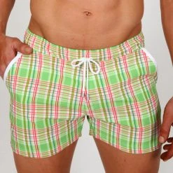 Pistol Pete PPSH176-182 CITRON Swim Short W/Liner