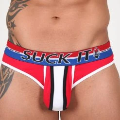 Pistol Pete PPUB209-937 SUCK IT Brief W/Built In Ring