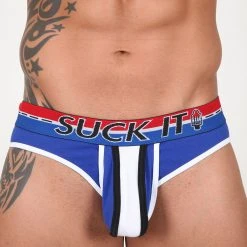 Pistol Pete PPUB209-937 SUCK IT Brief W/Built In Ring