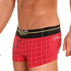 Underwear Croota SC03 Wine Straight Cut Boxer