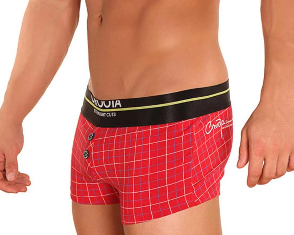 Underwear Croota SC03 Wine Straight Cut Boxer 4 Underwear Croota SC03 Wine Straight Cut Boxer