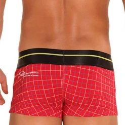 Underwear Croota SC03 Wine Straight Cut Boxer 7 Underwear Croota SC03 Wine Straight Cut Boxer