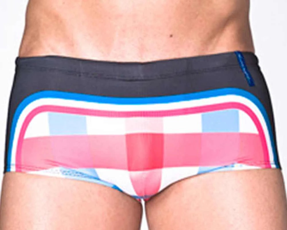 Skmpeez SS12SQCCL Country Clubz Squarez Fuchsia Swimwear 5 Skmpeez SS12SQCCL Country Clubz Squarez Fuchsia Swimwear