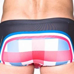 Skmpeez SS12SQCCL Country Clubz Squarez Fuchsia Swimwear