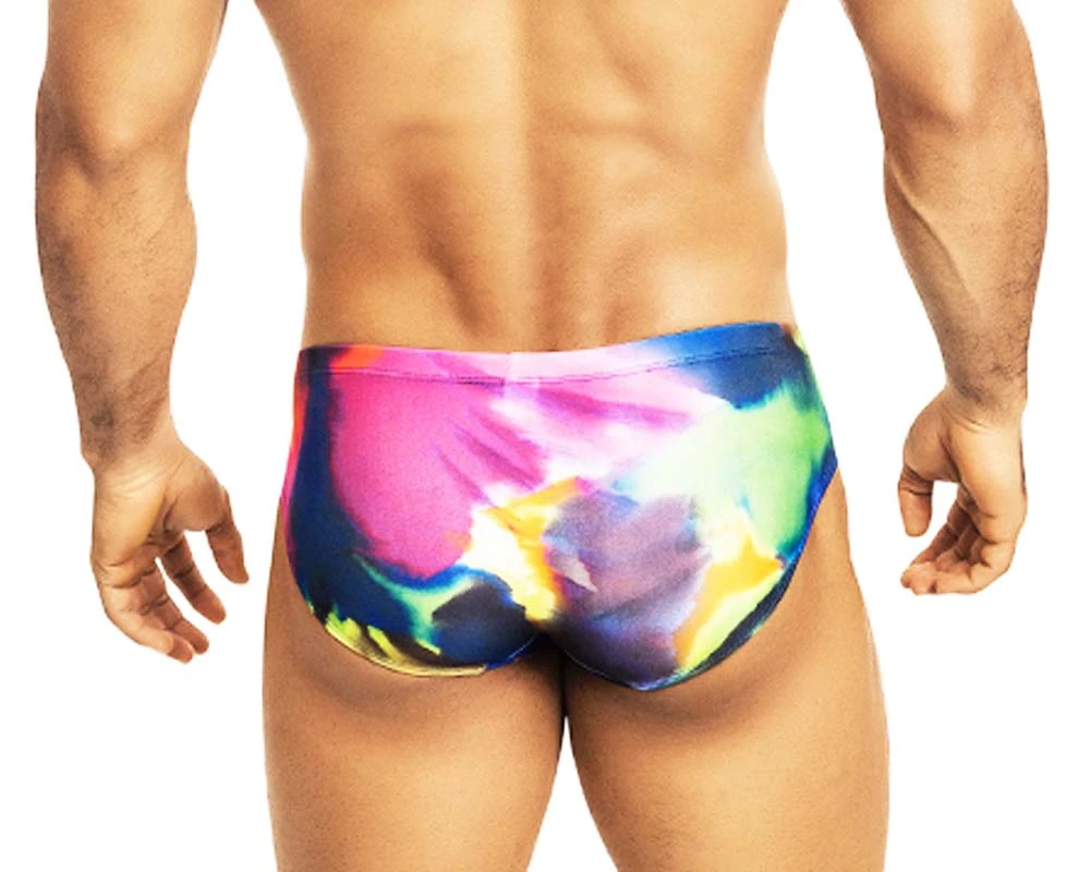 Vuthy 414 Brief Neon Splash Swimwear Multi--ed 4 Vuthy 414 Brief Neon Splash Swimwear Multi--ed