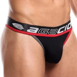 Agacio AGK013 Black Or White Thong 11 Agacio AGK013 Black Or White Thong