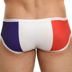 Mensuas MN0816 France Flag Boxer Brief 8 Mensuas MN0816 France Flag Boxer Brief