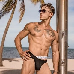 Cover Male CMK055 Star Flower Thong What's New