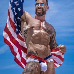 Daddy Underwear Daddy DDJ018 Hooped Bikini