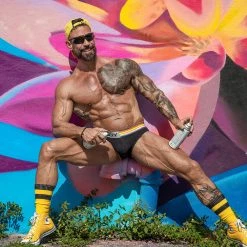 Daddy Underwear Daddy DDJ019 LGBT Strap Brief What's New