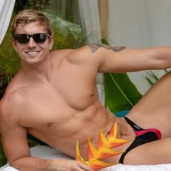 Best Sellers Kyle KLI027 Lava Stripe Bikini