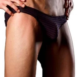 Good Devil GD4555 Horizontal Lines Jockstrap