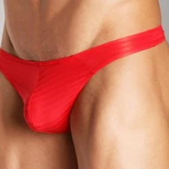 Good Devil GD7555 Horizontal Lines Thong