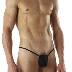 Good Devil GD8663 Cotton Split Back G-String