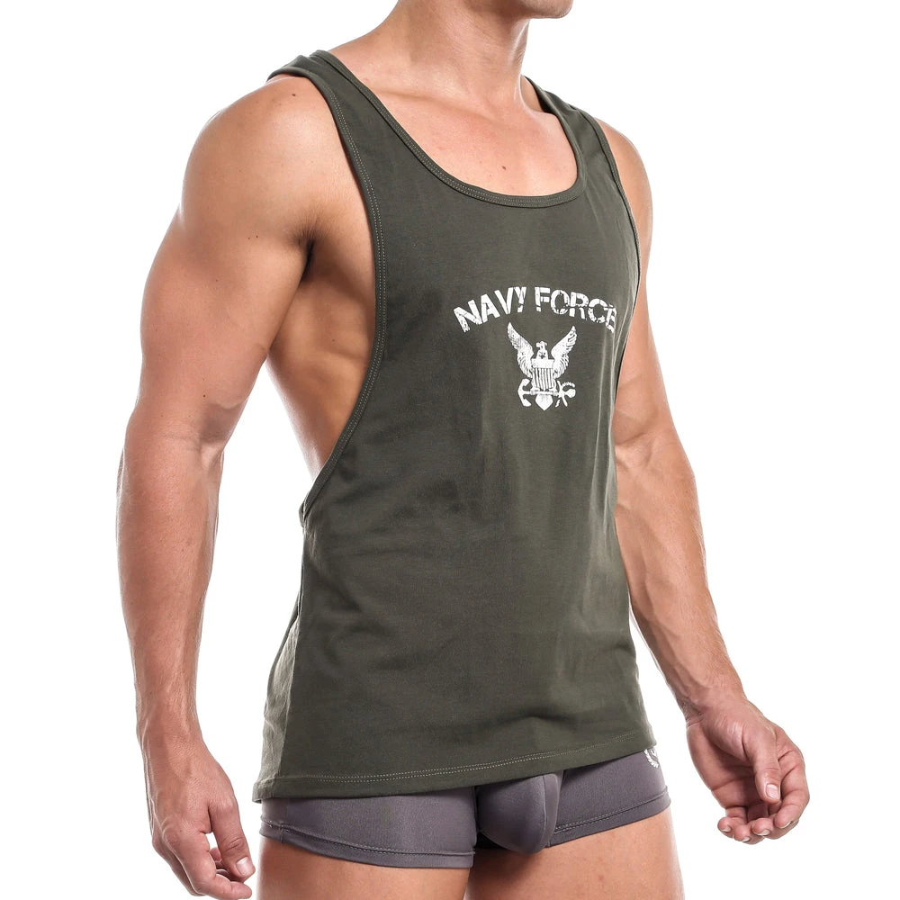 Jocko JKM006 Navy Force Tank Shirts 7 Jocko JKM006 Navy Force Tank Shirts