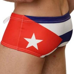 Mensuas MN8009 Flag Swim Trunk