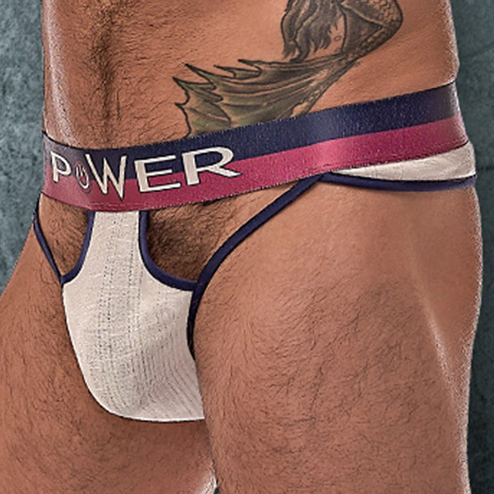 Male Power 237246 French Terry Cutout Thong 8 Male Power 237246 French Terry Cutout Thong