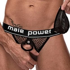 Male Power 346260 Cock Pit Net Cock Ring Jockstrap Best Sellers