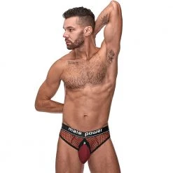 Male Power 410260 Cock Pit Net Cock Ring Thong