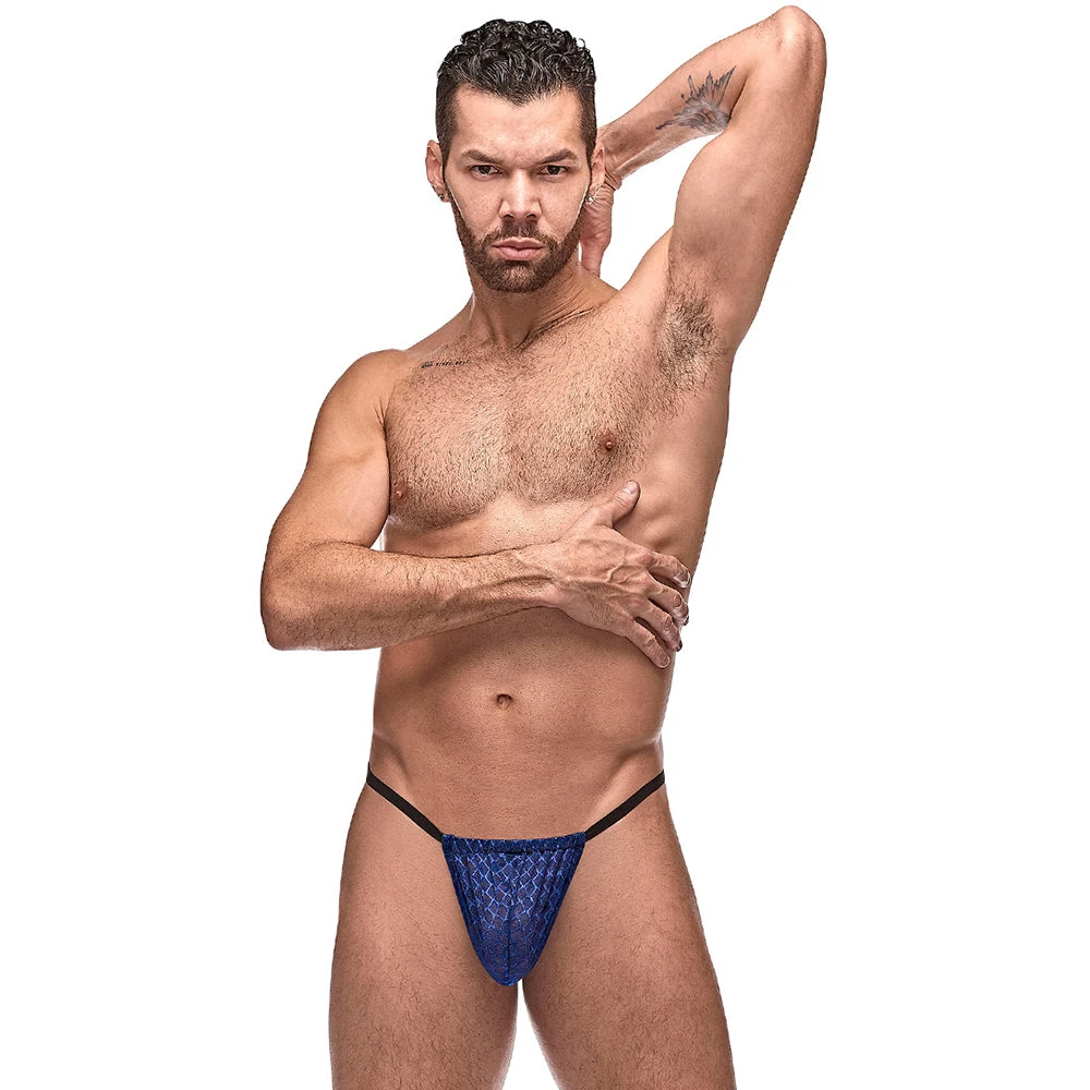Male Power 450264 Diamond Mesh Posing Strap G-String 3 Male Power 450264 Diamond Mesh Posing Strap G-String