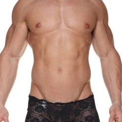 Male Basics MBL-001 Lace Mini Boy Short 11 Male Basics MBL-001 Lace Mini Boy Short