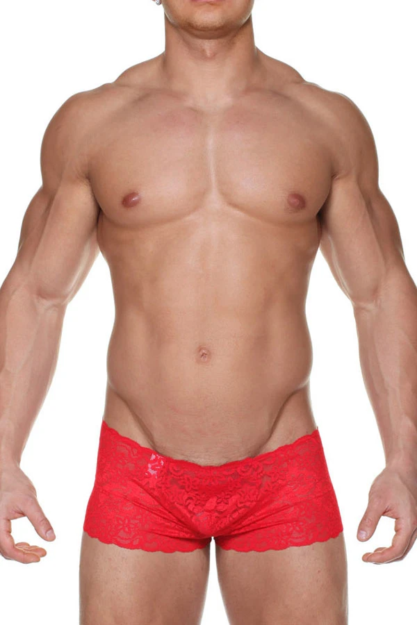 Male Basics MBL-001 Lace Mini Boy Short 6 Male Basics MBL-001 Lace Mini Boy Short