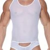 Underwear Male Basics MBL-009 Sexy Body Mesh Unitard 2 Underwear Male Basics MBL-009 Sexy Body Mesh Unitard