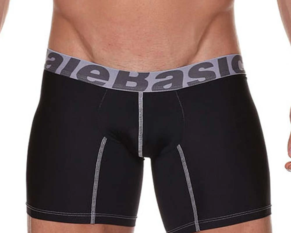 Male Basics MBM-002 Microfiber Long Boxer Brief 7 Male Basics MBM-002 Microfiber Long Boxer Brief