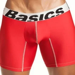 Male Basics MBM-002 Microfiber Long Boxer Brief 13 Male Basics MBM-002 Microfiber Long Boxer Brief