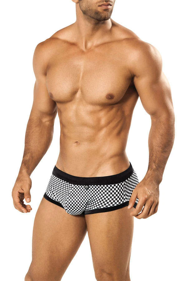 Intymen INT0590 Checker Board Swim Boxer 3 Intymen INT0590 Checker Board Swim Boxer