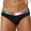 Cover Male CM0705 Rainbow Cheetah Swim Bikini 1 Cover Male CM0705 Rainbow Cheetah Swim Bikini