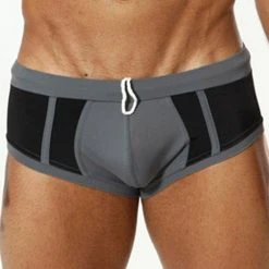 Cover Male CM0711 Charcoal Swim Boxer