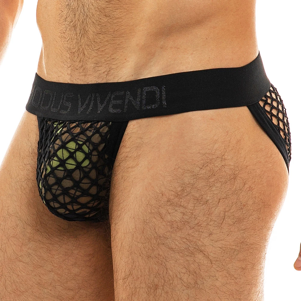 Modus Vivendi 11012-1 Trapped Camo Fishnet Tanga Brief 5 Modus Vivendi 11012-1 Trapped Camo Fishnet Tanga Brief