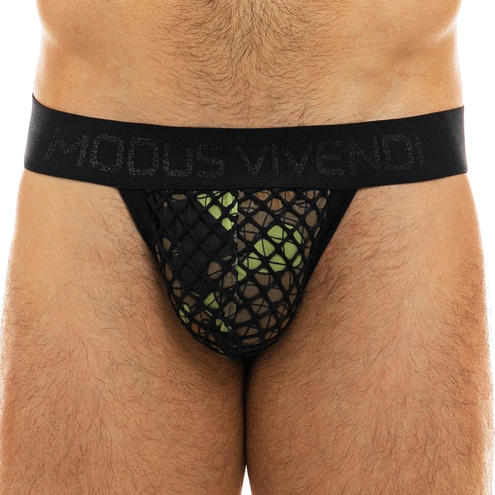 Modus Vivendi 11012-1 Trapped Camo Fishnet Tanga Brief 3 Modus Vivendi 11012-1 Trapped Camo Fishnet Tanga Brief