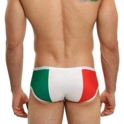 Mensuas MN0819 Italy Flag Boxer Brief