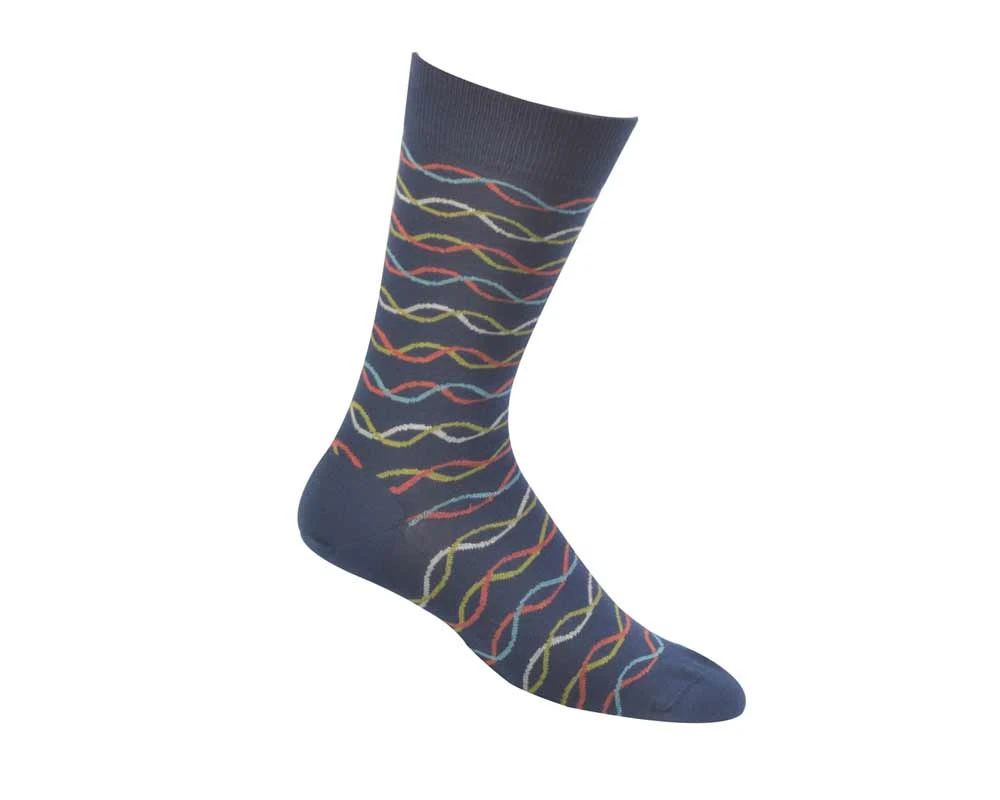 Ozone OZM853 Wave Lengths Sock Socks 4 Ozone OZM853 Wave Lengths Sock Socks