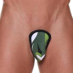 Lace Rage PM6 C-String Geometric Thong