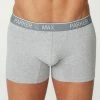 Parker & Max Parker & Max PMFPCS Classic Cotton Stretch Boxer Brief Heather Best Sellers